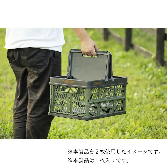 カインズ コンテナトレー トレーブル ブラック 1枚入